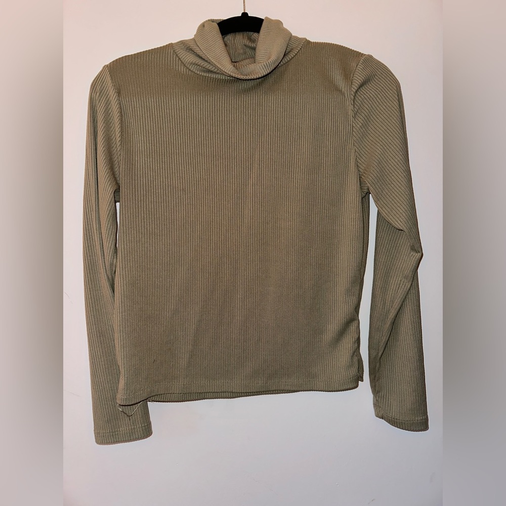 Green Turtleneck